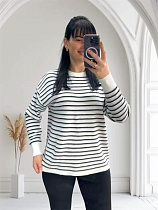 Свитер Levisha 25501 white - делук