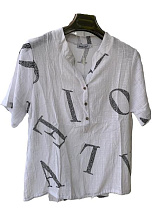 Рубашка Orange Chinese 222-1 white - делук