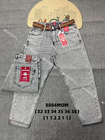 Джинсы God Baron 8884MOM grey - делук