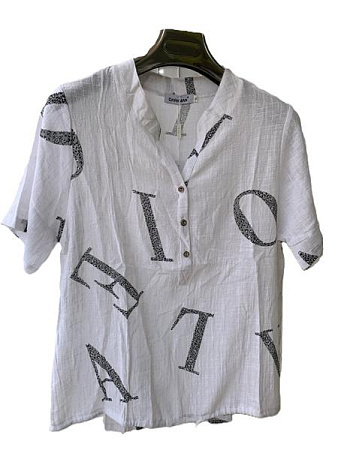 Рубашка Orange Chinese 222-1 white - делук