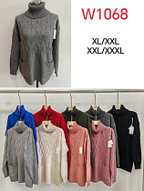 Свитер Anne-Kiss Me W1068 mix - делук