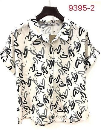 Рубашка Lida 9395-2 white - делук