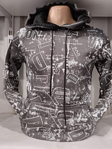Худи Panda 1409 grey - делук