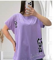 Футболка Elena&Vika 25308 lilac - делук