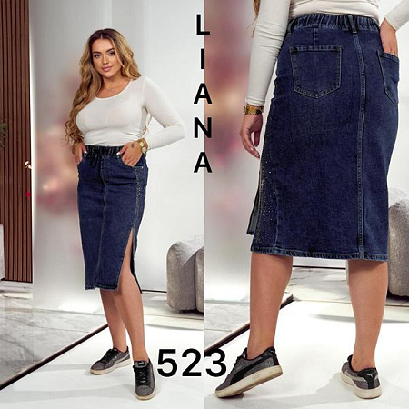 Юбка Liana Denim 523 blue - делук