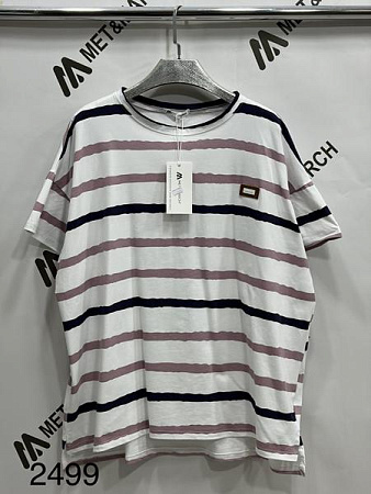 Футболка Met&March 2499-13 white - делук