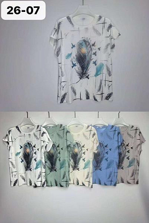 Футболка Liopt 26-07 mix - делук