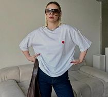 Футболка X-Ray 1428 white - делук