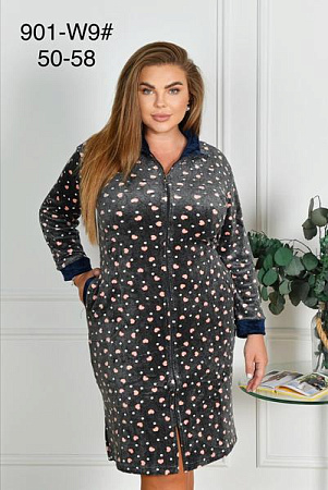 Халат Brilliant 901-W9 khaki - делук