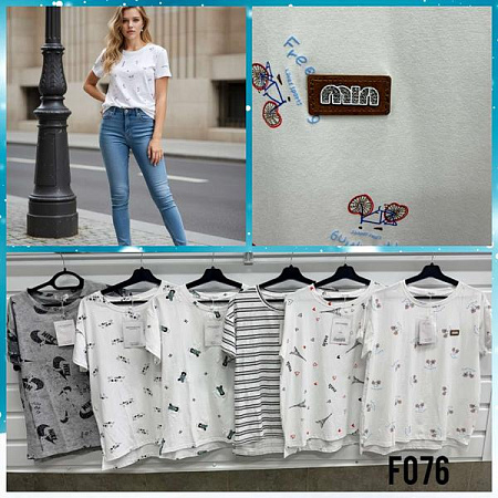 Футболка Шаолинь F076 mix - делук