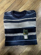 Свитер Nik A1008 navy-grey - делук