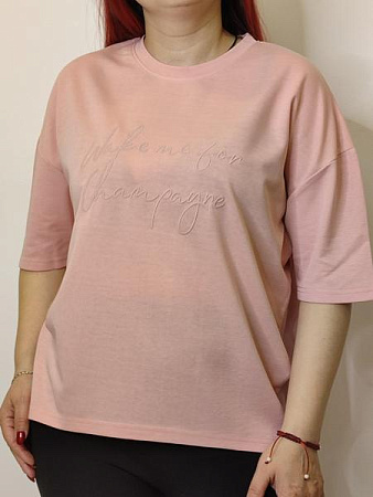 Футболка Kosta A102 pink - делук