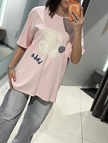 Футболка Comod 6028K pink - делук