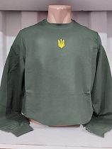 Свитер Panda 1201 khaki - делук