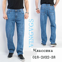 Джинсы Vingvgs 018-2 l.blue - делук