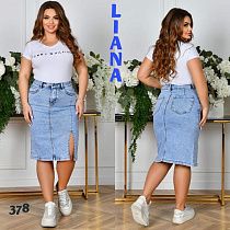 Юбка Beki 379 l.blue - делук