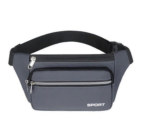 Бананка Fashion Bag 1106-3 grey - делук