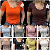 Футболка Levisha 26114 brown - делук