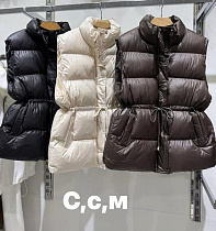 Жилетка Style Nadezhda 3089 brown - делук