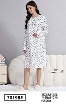 Ночнушка Romeo Life 70198 white - делук