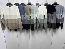 Свитер Navas NV1008 white-grey - делук