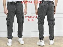 Джинсы God Baron L2180 black - делук