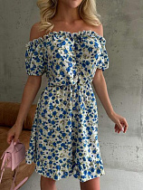 Платье Arina 6214 blue - делук