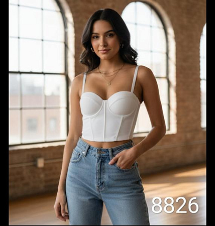 Корсет Met&March 8826 white - делук