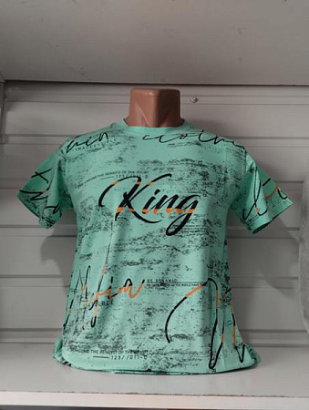 Футболка Panda 1722 mint - делук