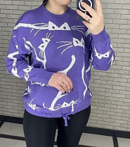 Свитер Levisha 25402 lilac - делук