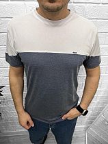 Футболка Nik 56312 grey - делук