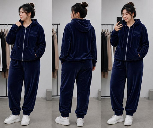 Костюм Спорт Sevim SV3502 navy - делук