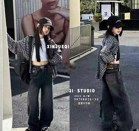 Джинсы Sunnytot 98708 black - делук