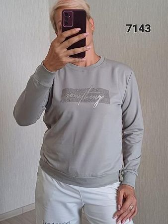 Свитер Fsn 7143 grey - делук