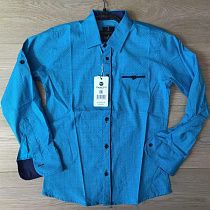 Рубашка No Brand R329 blue - делук