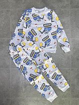Пижама Fili Kids FK1371 grey - делук