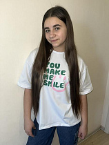 Футболка Moda School M535 white - делук