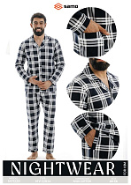 Пижама Imlion 7122 white-black - делук