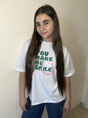 Футболка Moda School M535 white - делук