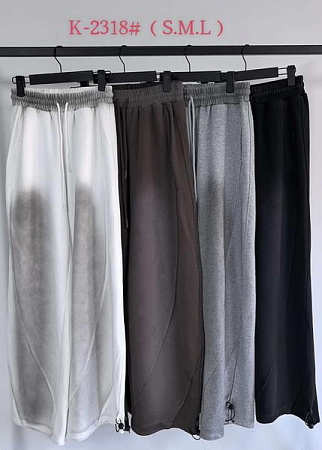 Штаны Спорт Saint Wish K2318 grey - делук