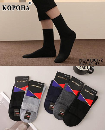Носки Корона A1001-2 mix - делук