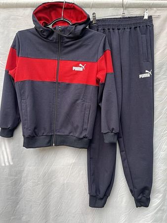 Костюм Спорт Shoptime S421 navy-red - делук