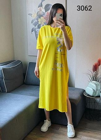Платье Fsn 3062 yellow - делук