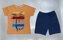 Футболка Baby Boom 1074 d.beige - делук
