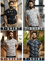 Футболка Imlion 8845-3 black-grey - делук