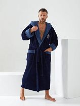 Халат Lindros 180 navy - делук