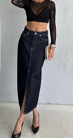 Юбка Ruxa 4522 black - делук