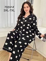 Пижама Brilliant 70241 black - делук