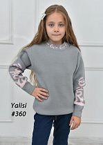Свитер Yalisi 360 grey - делук