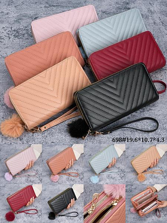 Кошелек Fashion Bag 698 beige - делук